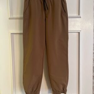 Kids Brown Jogger Pants